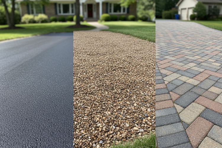 Common Driveway Paving Options